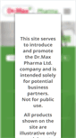 Mobile Screenshot of drmaxpharma.com